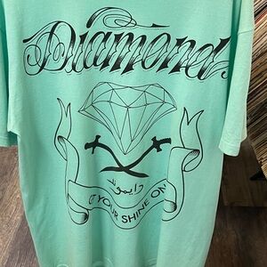 Diamond Supply Co. Graphic Mint Green Men's Shirt